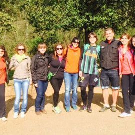 Comiats de solters amb carruatges a la Fageda