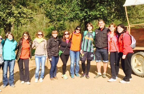 Comiats de solters amb carruatges a la Fageda