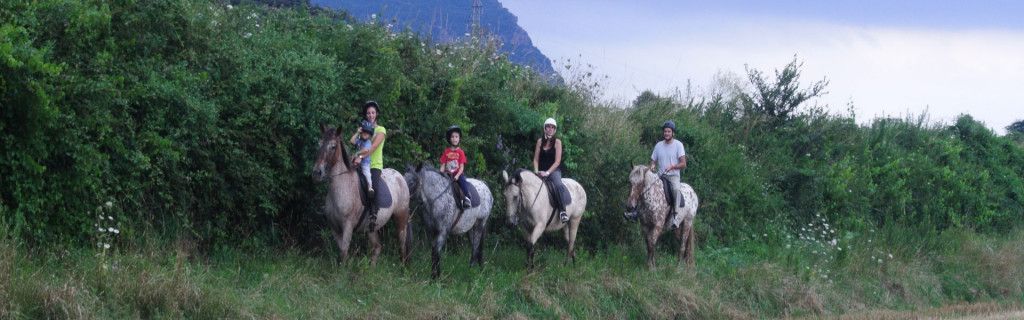 ruta pels volcans de la garrotxa amb cavalls